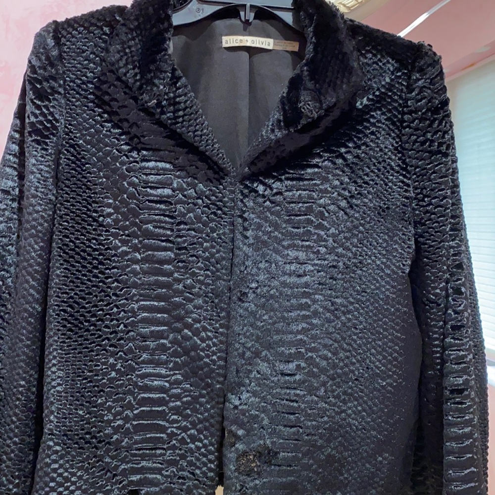 Alice & Olivia Mini Fur Coat